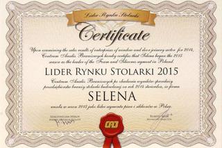 Selena Liderem Rynku Stolarki 2015