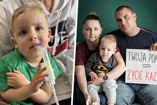 Syn strażaka Kazik Sromek walczy ze śmiertelną chorobę