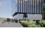Wizualizacja biurowca Tischnera Office Park w Krakowie