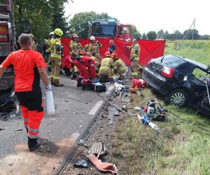 Kolejny śmiertelny wypadek w woj. lubelskim. Nie żyje 38-letni kierowca 