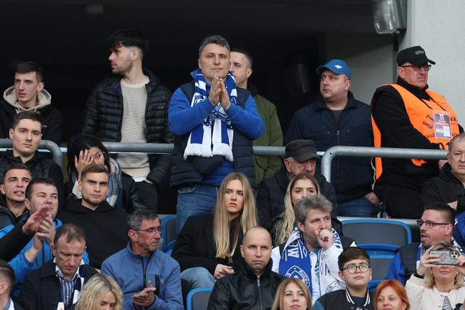 Kibice na Stadionie Śląskim podczas Wielkich Derbów Śląska (16.03.2024)