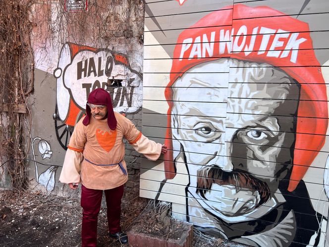 Nowy mural w Toruniu. Przedstawia legendy starówki