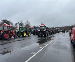 Protest rolników w Koszalinie