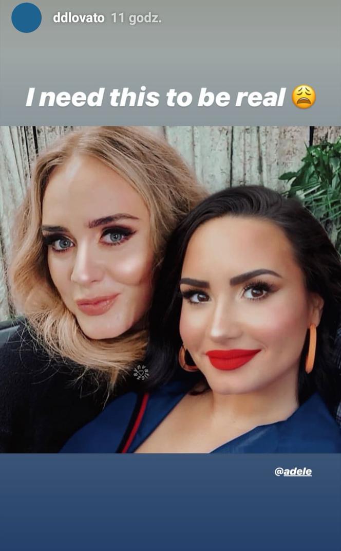 Demi Lovato i Adele