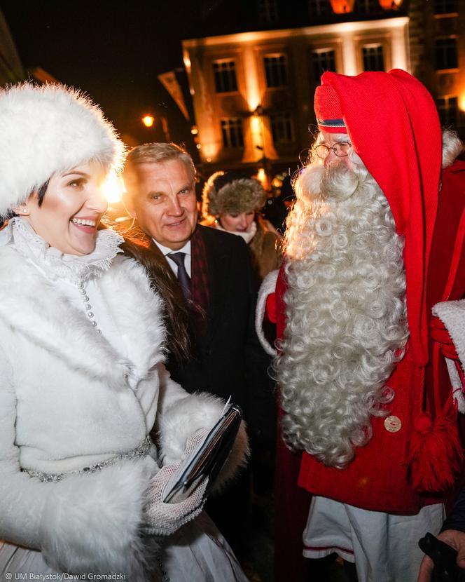 Święty Mikołaj w Białymstoku 2019