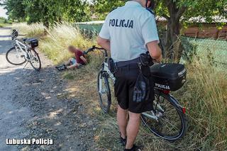 Sulęcin: Gdzie auto nie wjedzie, tam sprawdzi się policyjny rower