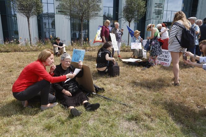 Protesty przed Sądem Najwyższym
