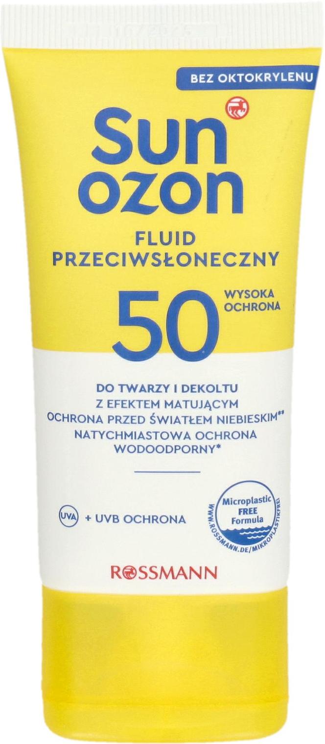 Sun Ozon fluid do twarzy i dekoltu