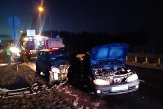 Straszny wypadek na obwodnicy Brodnicy. Poważny błąd kierowcy. Dwie osoby w szpitalu [Zdjęcia]