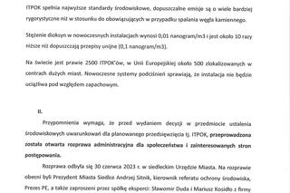 Władze PEC podkreślają, że treść ulotki o budowie spalarni w Siedlcach jest nieprawdziwa i publikują oświadczenie w tej sprawie