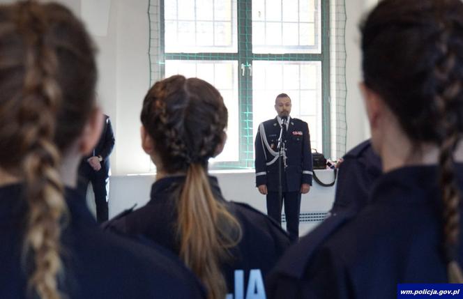 Olsztyn. Nowi policjanci z Warmii i Mazur złożyli uroczyste ślubowanie