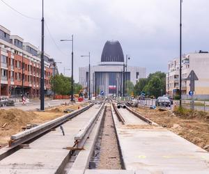 Budowa tramwaju do Wilanowa w Warszawie