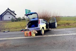 Tragiczny wypadek na DK 25 pod Bydgoszczą! Nie żyje jedna osoba 