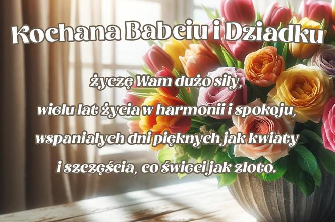 Życzenia dla babci i dziadka