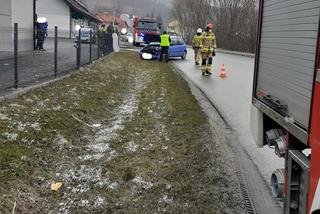 W Kamionce Wielkiej ZDERZYŁY SIĘ dwa samochody. Niebezpieczny początek weekendu