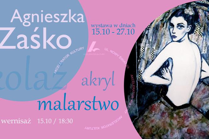 Wystawa prac Agnieszki Zaśko i koncert Koba Notes w Akceleratorze Kultury