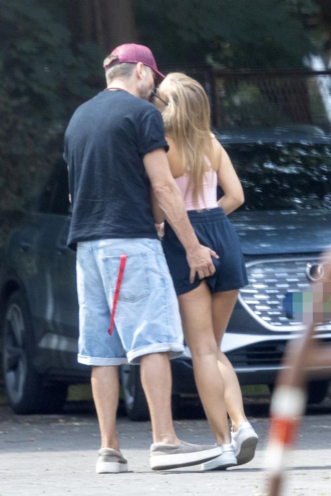 Agnieszka Kaczorowska i Marcin Rogacewicz wybrali się na rowery 