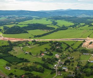 Autostrada D11 w Czechach - zdjęcia z budowy - sierpień 2025