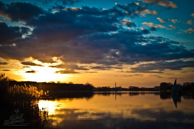 Piękny zachód nad Maltą