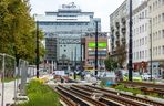 Budowa tramwaju na Rakowieckiej w Warszawie