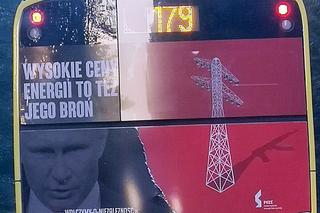 Putin z autobusów na Śląsku straszy podwyżką cen energii