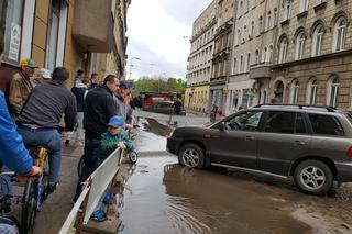 Awaria wodociągowa na Komuny Paryskiej