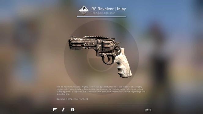 R8 Revolver | Inlay