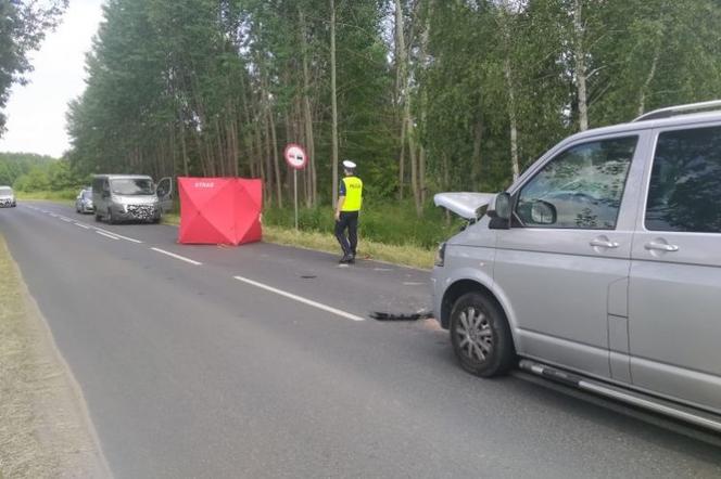 Śmiertelny wypadek w Andrespolu. Transporter uderzył w mężczyznę