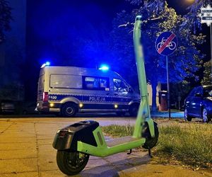 Policjanci polują na hulajnogi. Sypią się kary