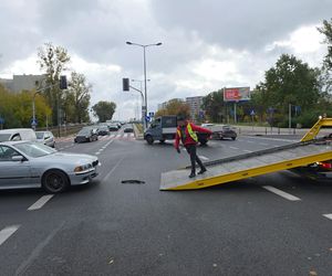 Marcin Prokop miał kolizję drogową