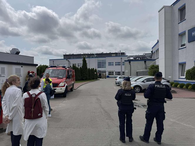 Pożar laboratorium w Gdyni