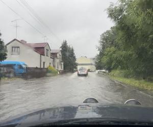 Opady deszczu w Kraśniku