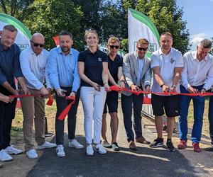 Nowa ścieżka rowerowa na Warmii i Mazurach. Biegnie po nasypie dawnej linii kolejowej