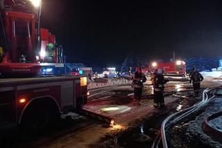 Pożar restauracji w Szczebrzeszynie