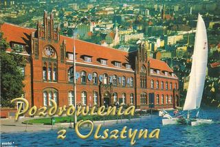 To jeden z piękniejszych budynków w Olsztynie. Od ponad 100 lat mieści się tam poczta