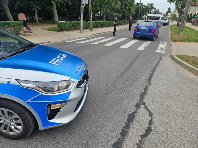 65-latka potrącona na przejściu dla pieszych na ul. Nowogrodzkiej w Łomży! [ZDJĘCIA]