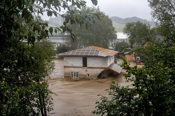 Czechy, powódź.