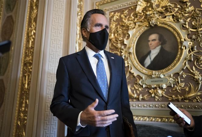 Sławny senator z podbitym okiem! Tajemnicze limo Mitta Romneya