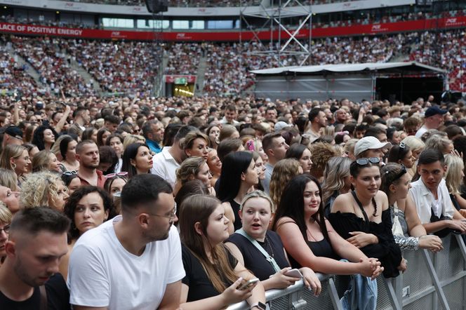Koncert Jennifer Lopez w Warszawie (25.07.2025) - część druga. Organizatorem koncertu jest Prestige MJM