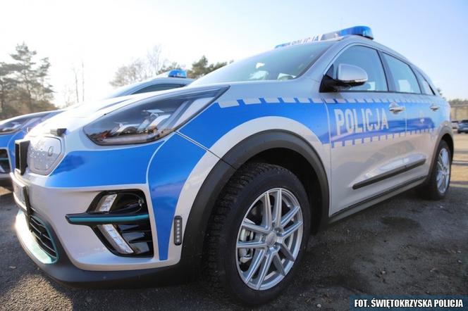 Radiowozy Kia e-Niro dla świętokrzyskich policjantów