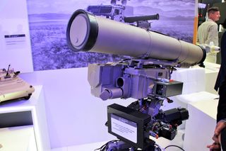 Wyrzutnia 9P163M-2 Kornet-EM na IDEX2025