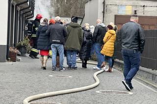 Potworny pożar w Markach. Strażacy znaleźli zwęglone zwłoki