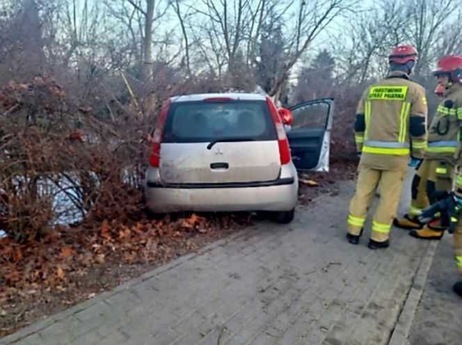 Wypadek w centrum Bydgoszczy. Kobieta trafiła do szpitala