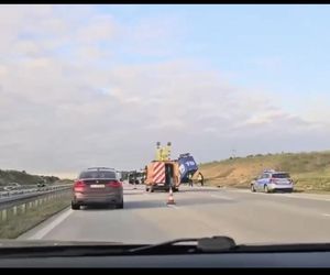 Ciężarówka na A1