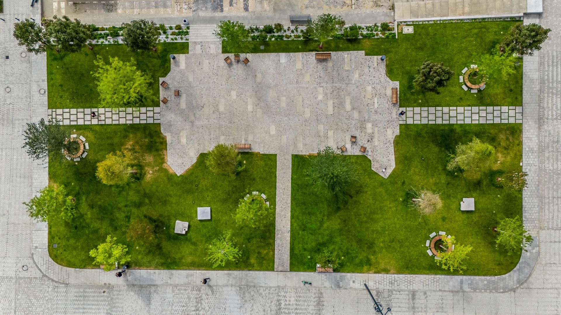 Plac Centralny Warszawa, sierpień 2025