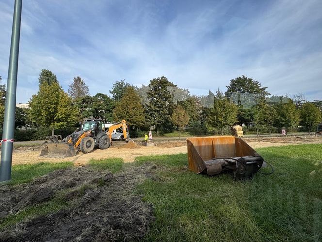 Remont ulicy Podmiejskiej w Kaliszu, wrzesień 2024