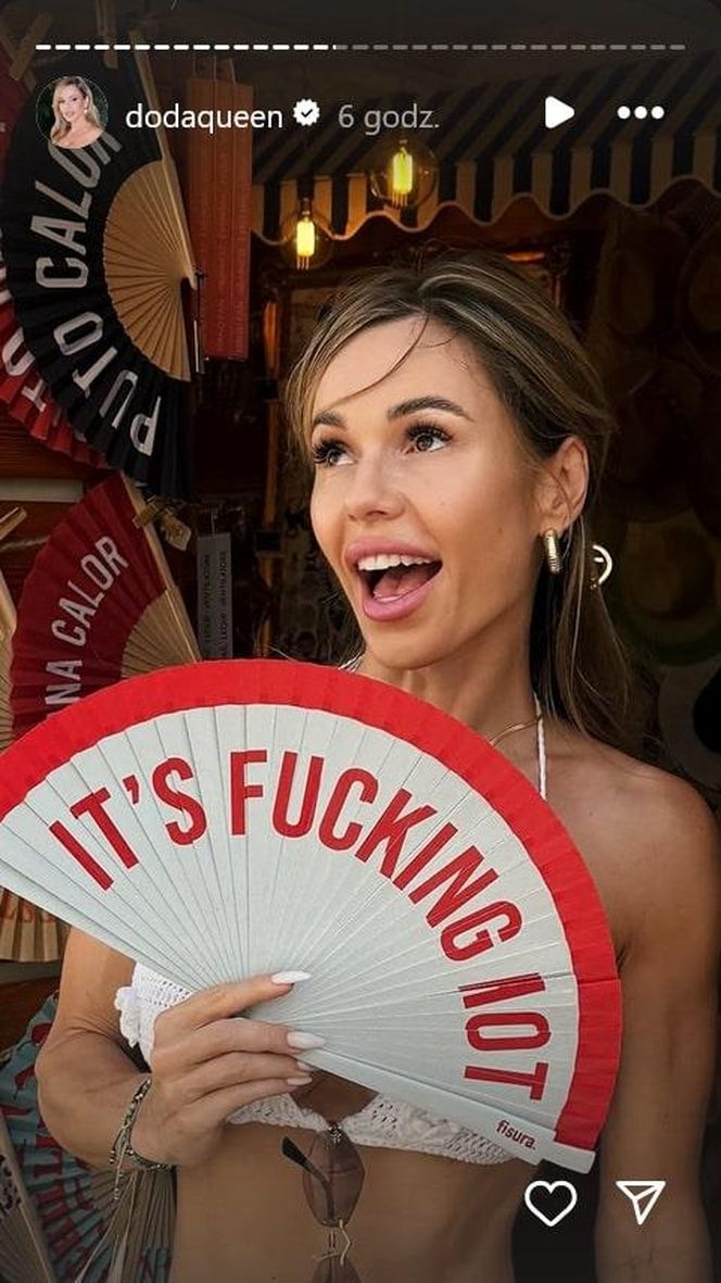 Nocne szaleństwo Dody! Maska królika i seksowna mini