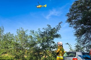 Wypadek na trasie Węgrów - Kosów Lacki