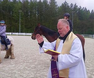 Konna święconka w Szczecinie