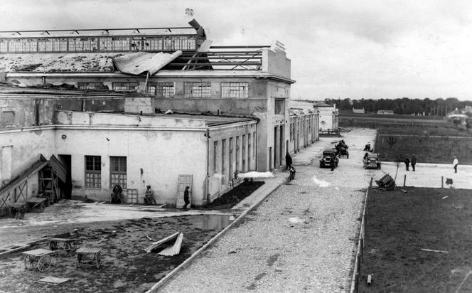 Rzeźnia Miejska w Lublinie, zniszczona przez huragan Ilustrowany Kurier Codzienny